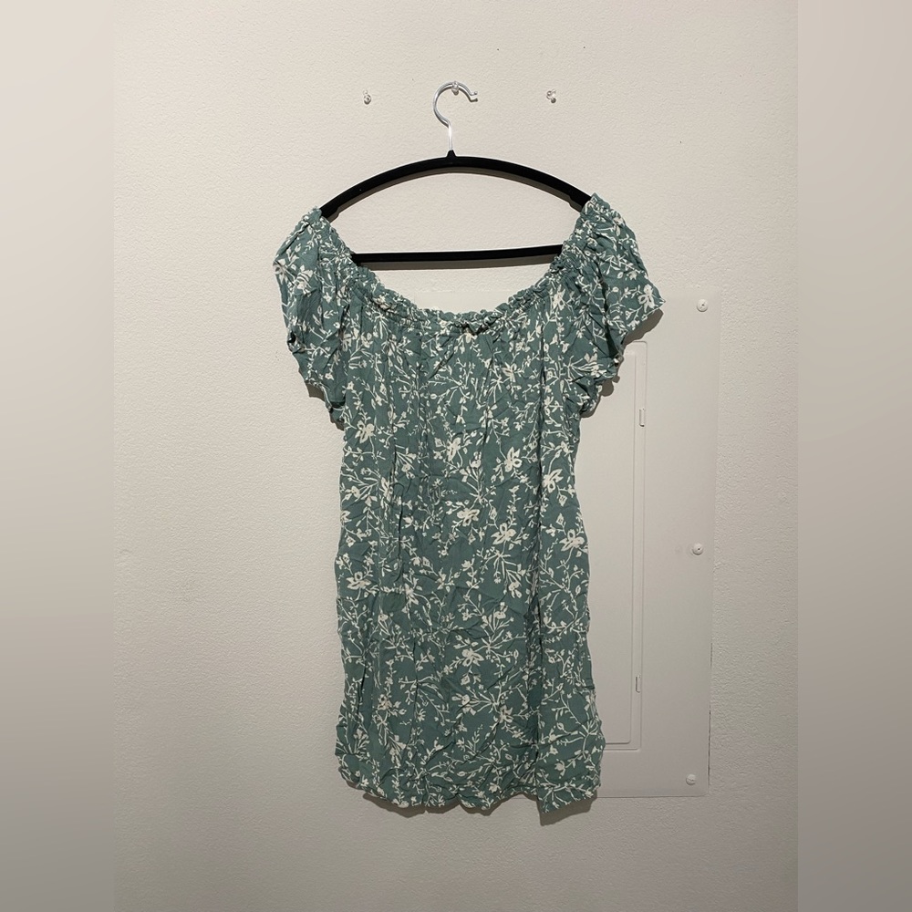 Off the shoulder summer dress